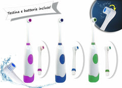 Brosse à dents électrique avec batterie et recharge 748006