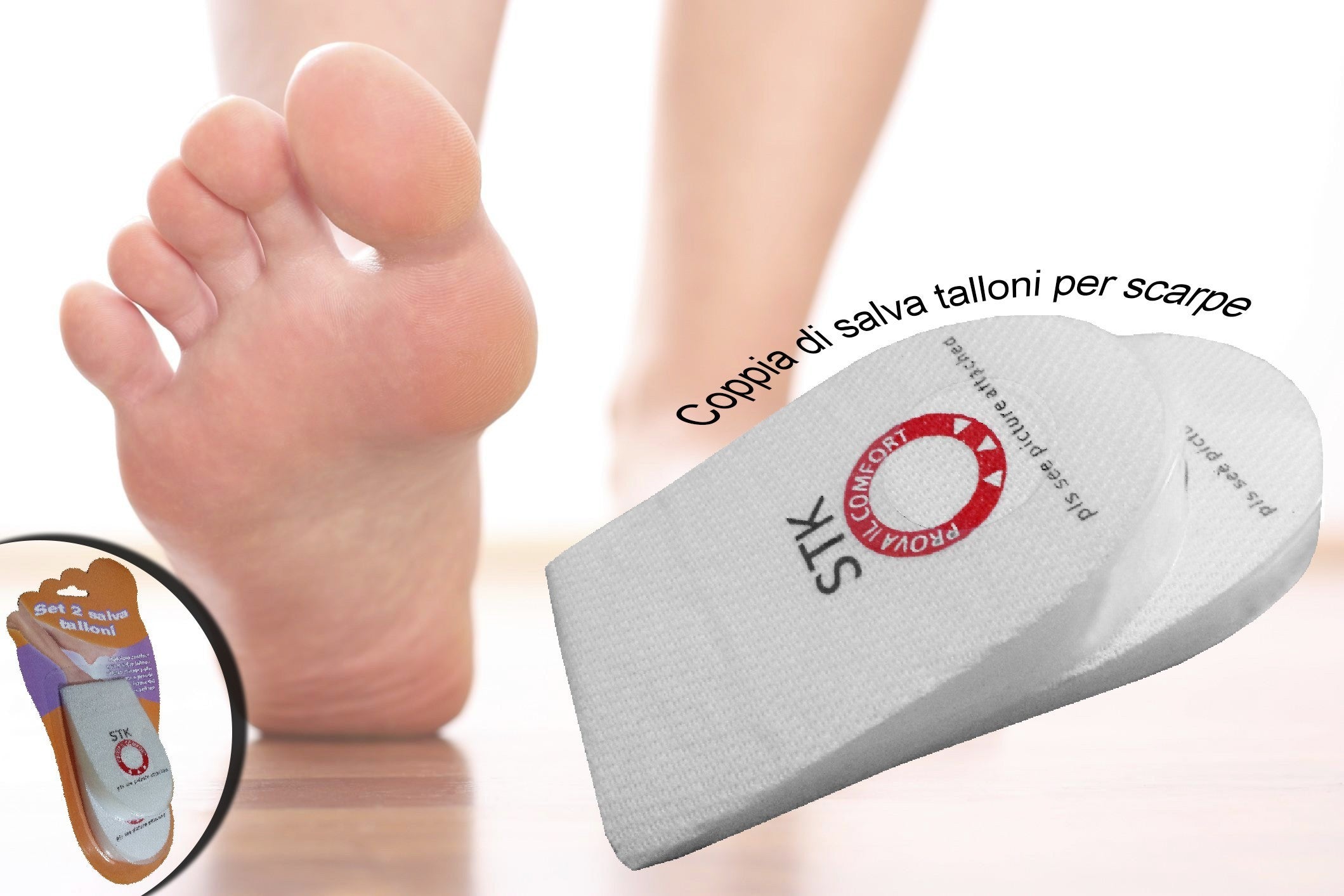 Une paire de talons éleveurs -soulage la douleur -pour les maux de talon 748117