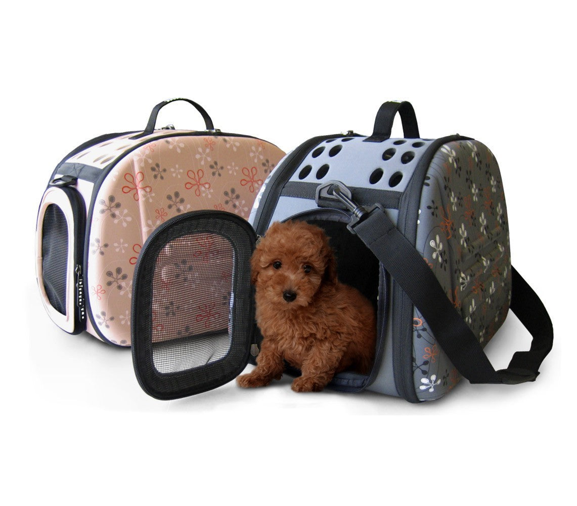 Cage/ Sac de transport avec boucle chiens chats et petits rongeurs 40x28x33 cm