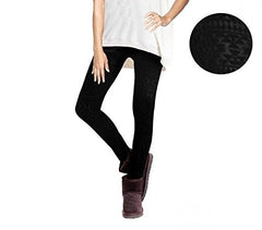 Set de 4 leggings fantasy woman ETHNIQUE effet thermique doublure en peluche