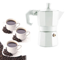 Cafetière italienne pour 3 tasses de café de couleurs FUN - WELKHOME -