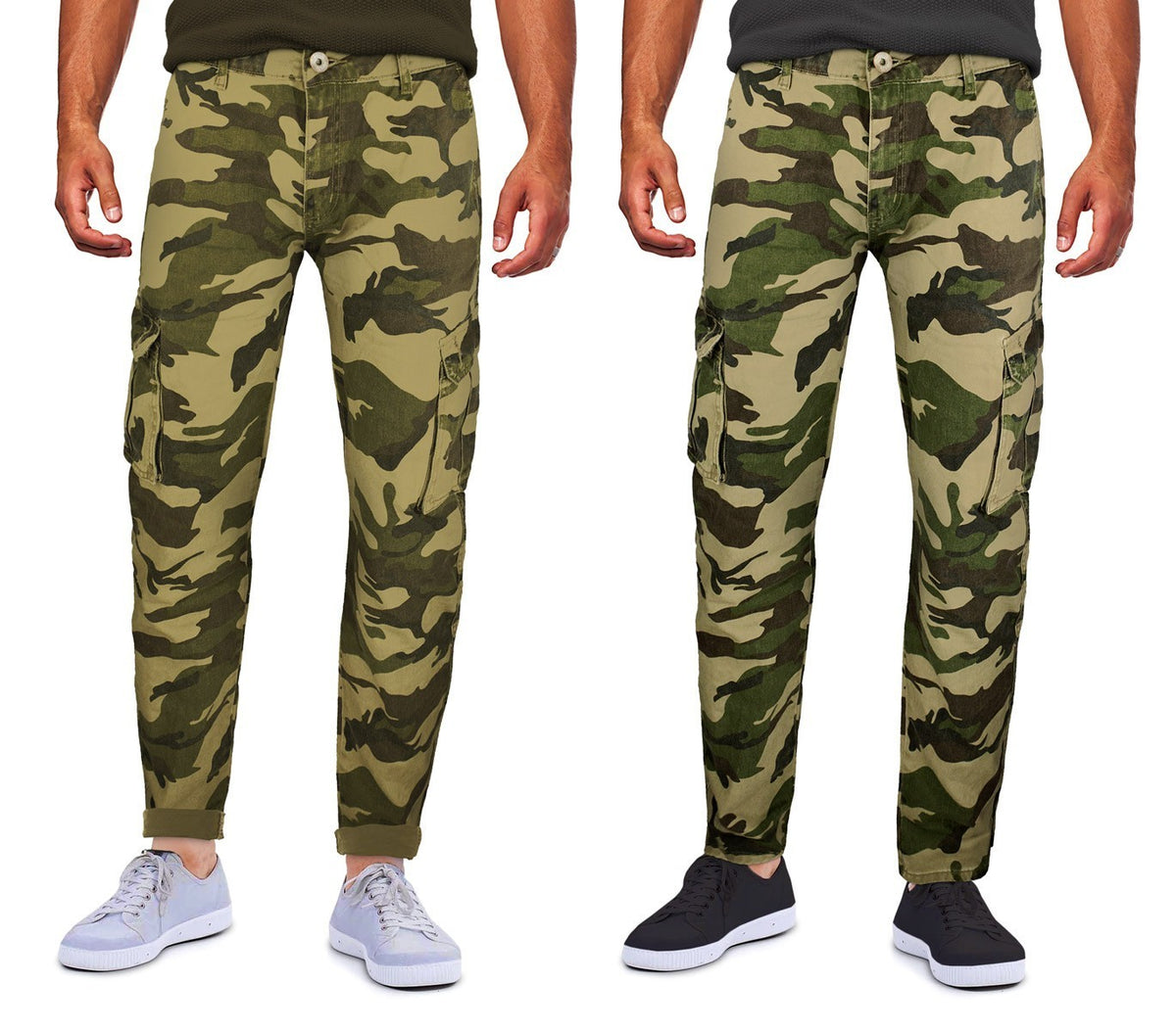 LC-22 Pantalon cargo camouflage NEW BRAMS pour homme REFERENCE poches laterales