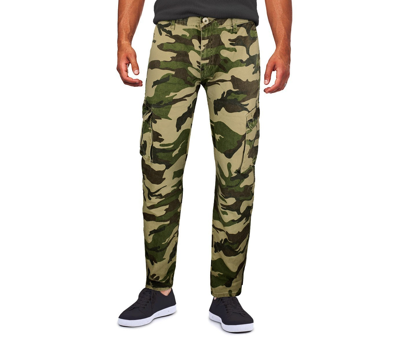 LC-22 Pantalon cargo camouflage NEW BRAMS pour homme REFERENCE poches laterales