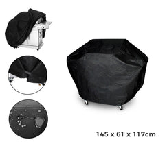 4215 Housse de protection pour barbecue tissu imperméable 145 x 61 x 117 cm