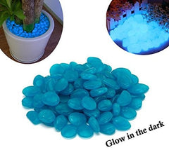 Pack 100 pierres lumineuses décoratives qui brillent dans le noir