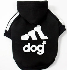 Sweat à capuche sportif pour chiens de petite taille en plusieurs couleurs