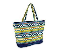0658T Sac de plage en plusieurs couleurs modèle Jamila by Sabrina motif ethnique