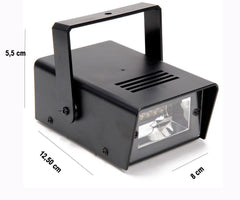 Fard 5 LED de Stroboscope - fun party disco et événements