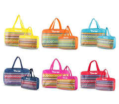 375563 Double sac isotherme mod. Free-go TWO BAGS ethnique double poignée