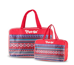 375563 Double sac isotherme mod. Free-go TWO BAGS ethnique double poignée