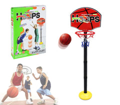 401269 Playset de basket-ball pour enfants panier réglable en hauteur et ballon