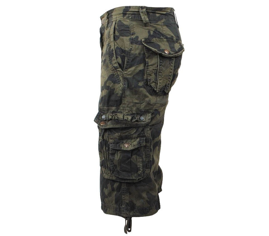 Bermuda pour homme1586 mod. Forex motif camouflage tailles du 44 au 54