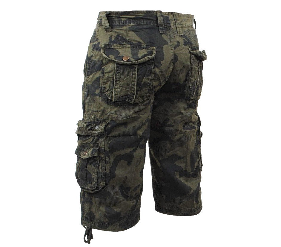 Bermuda pour homme1586 mod. Forex motif camouflage tailles du 44 au 54