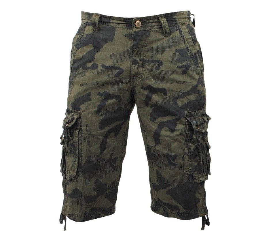 Bermuda pour homme1586 mod. Forex motif camouflage tailles du 44 au 54