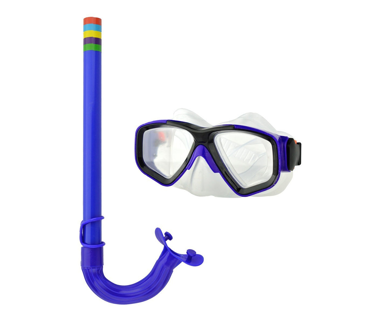 Kit de plongée réglable masque et tuba pour les enfants EVERTOP art. 256596