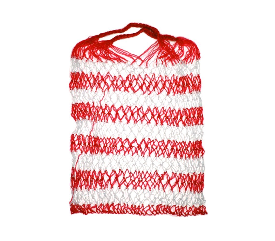 Sac filet pour transporter jeux et équipements pour la mer réseau de couleurs