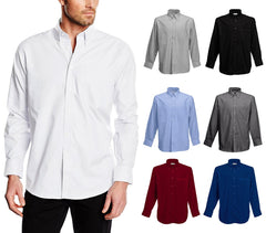 chemise coton pour hommes ALEX coupe droite col classique différentes couleurs