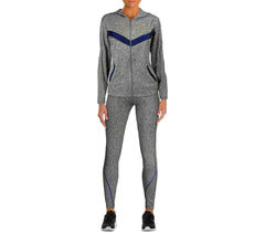 K7732 Ensemble de sport pour femmes sweat et pantalon long en trois couleurs
