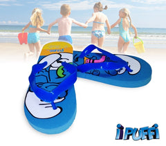 2301000547 - Tong - Sandale Garcon SCHTROUMF en caoutchouc bleu