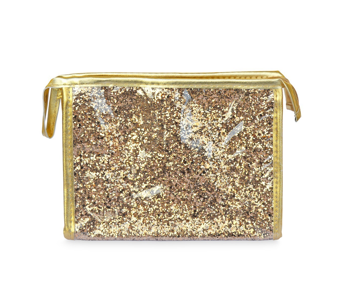 Pochette SHINE pailleté - Voyage fermeture éclair étanche - Trousse maquillage