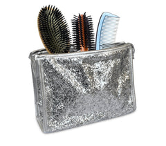Pochette SHINE pailleté - Voyage fermeture éclair étanche - Trousse maquillage