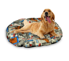 3687 Matelas ovale pour les chiens dans diverses tailles modèle POSTCARD