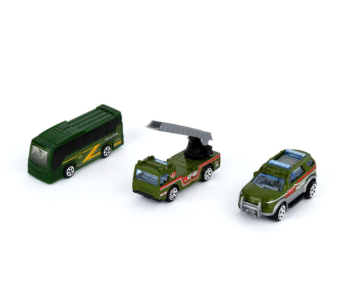 103624 Playset quartier général militaire garage avec 3 auto et des accessoires