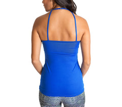 BU1018 Débardeur de sport stretch mod. Teardrop avec bande de soutien poitrine
