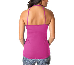 BU1018 Débardeur de sport stretch mod. Teardrop avec bande de soutien poitrine