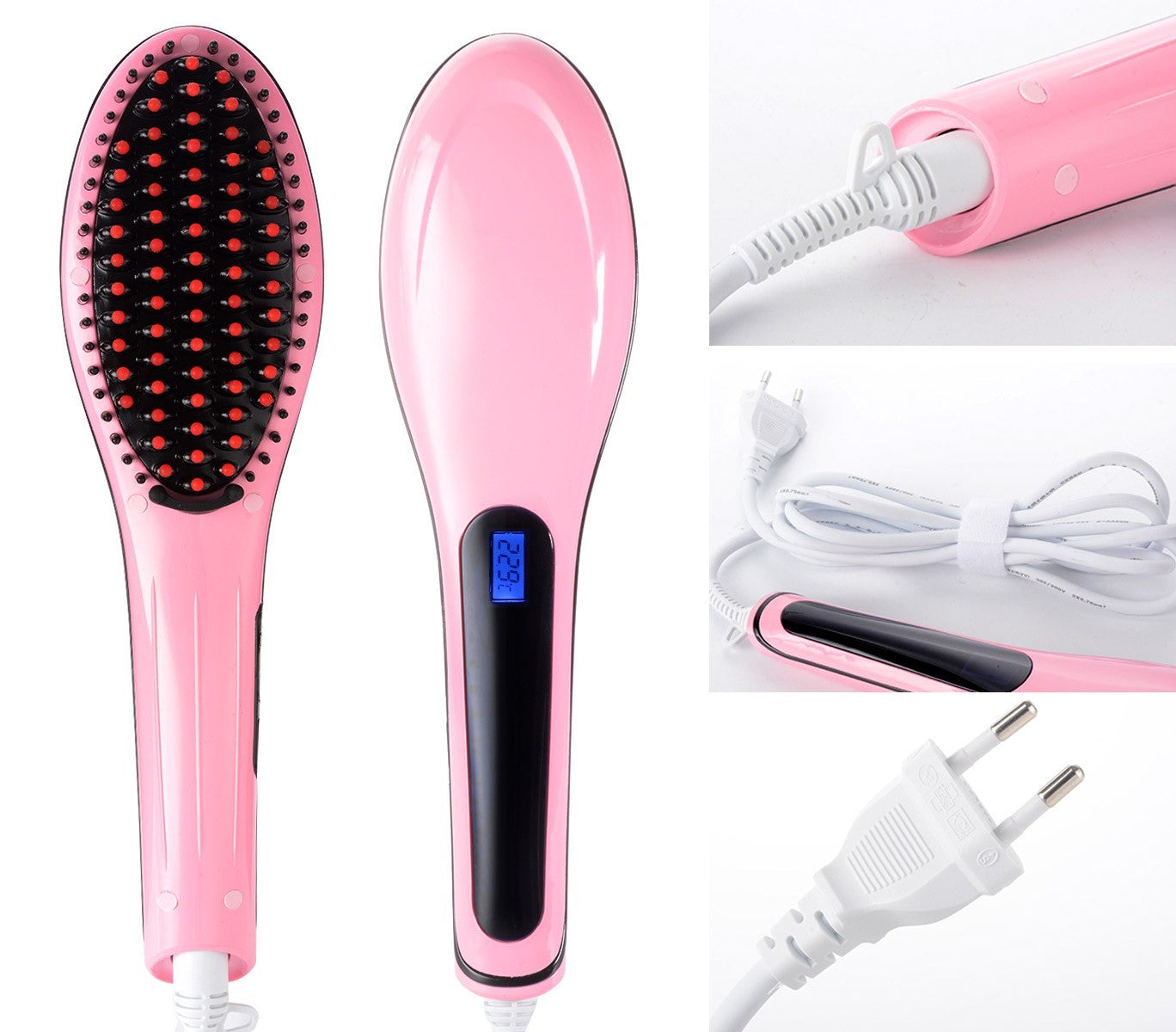 MWS3376 Set bec diffuseur cheveux ondulés + brosse de lissage électrique