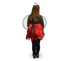 619427 Costume de Carnaval déguisement de Coccinelle pour fille de 3 à 12 ans