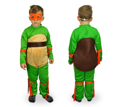 538124 Costume de Carnaval de Tortue Guerrière pour enfant de 3 à 12 ans