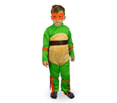 538124 Costume de Carnaval de Tortue Guerrière pour enfant de 3 à 12 ans
