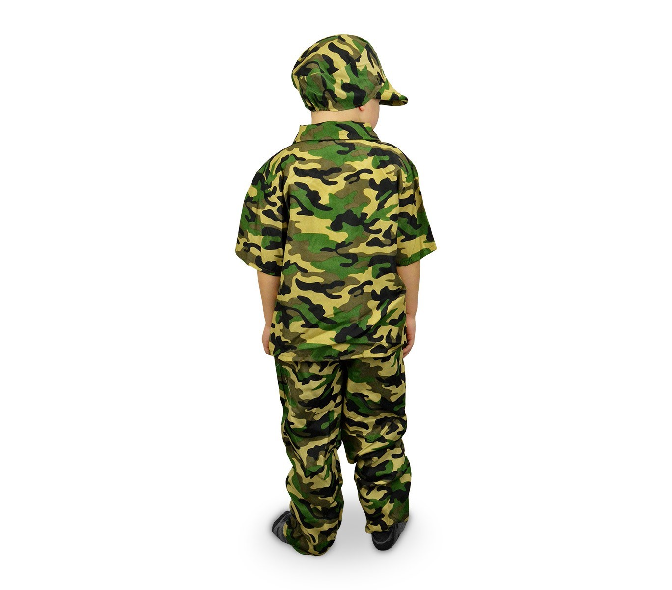 619397 Costume de Carnaval déguisement Militaire pour enfant de 3 à 12 ans