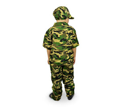 619397 Costume de Carnaval déguisement Militaire pour enfant de 3 à 12 ans