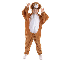 227691 Costume de Carnaval combinaison à zip Bébé Lion pour enfant de 1 à 4 ans
