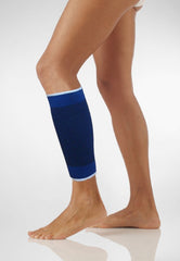 Bande tibia x2 pour douleur / blessures - bleu