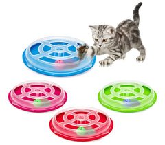 10592 Jeu interactif pour chats VERTIGO avec balle et base anti-dérapante  ø29,5