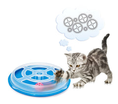 10592 Jeu interactif pour chats VERTIGO avec balle et base anti-dérapante  ø29,5