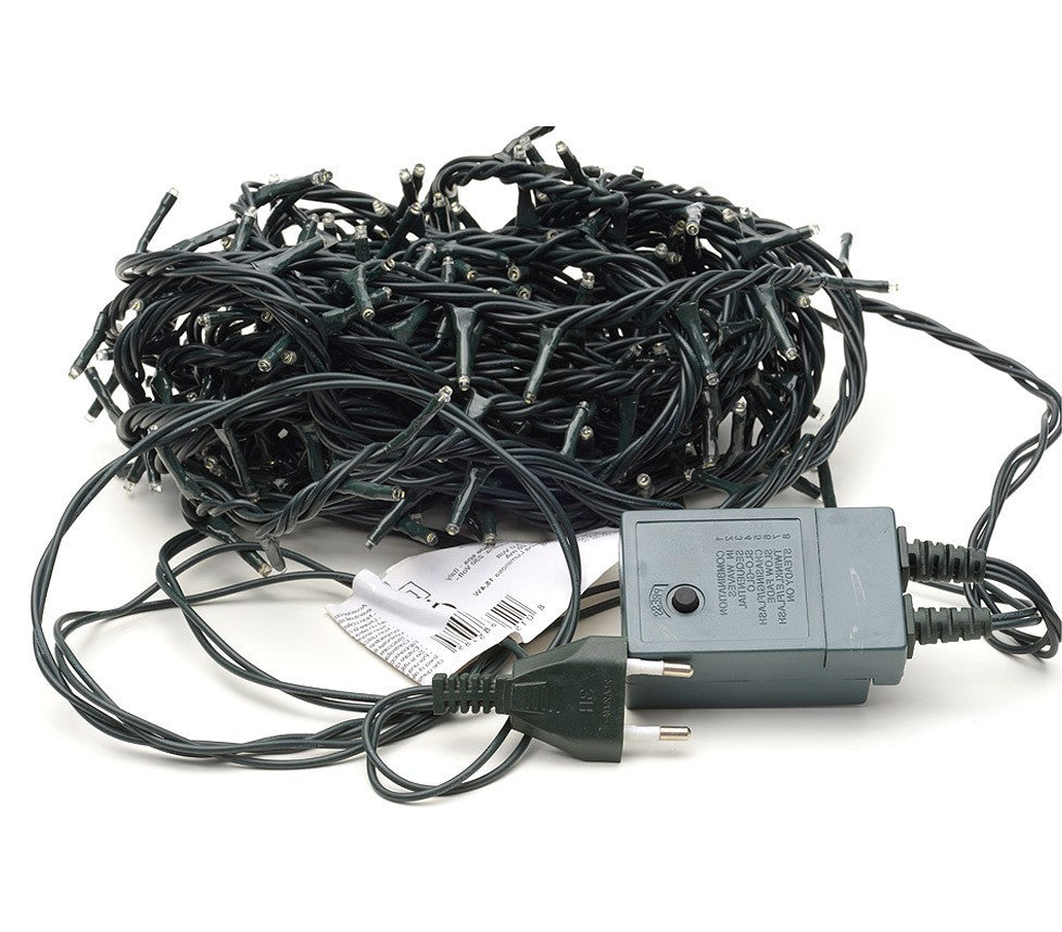 499616 Mini-lumières de Noël blanches 240 LED 8 jeux de lumières 11,56 m
