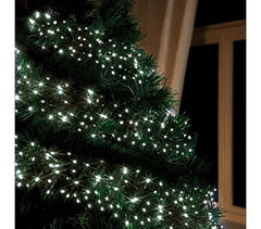 499616 Mini-lumières de Noël blanches 240 LED 8 jeux de lumières 11,56 m