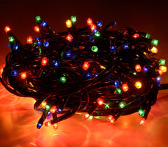 013492 Mini-lumières de Noël MULTICOLORES 180 ampoules 8 jeux de lumière 9,16 m