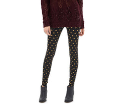 804 Set 3 leggings à pois femmes ass. Heather eff thermique intérieur peluche