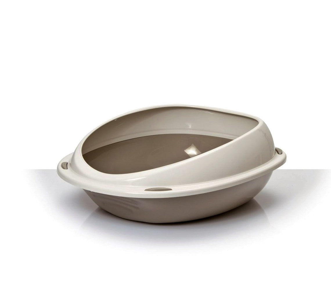 10533 Litière ouverte pour chats SHUTTLE à bords relevés anti-projections 57 cm