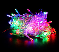 498831 Lumières de Noël MULTICOLORES 100 LED 8 jeux de lumières