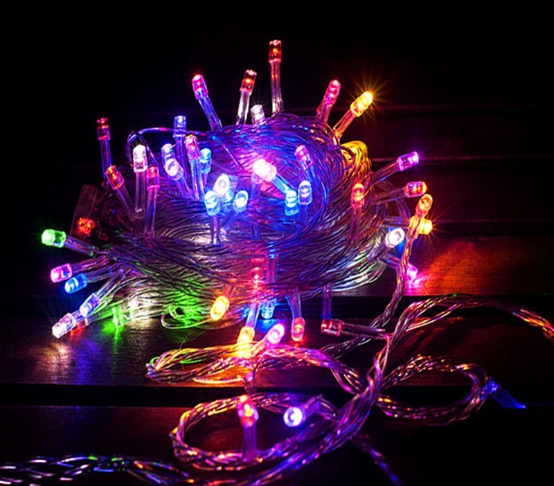 498831 Lumières de Noël MULTICOLORES 100 LED 8 jeux de lumières
