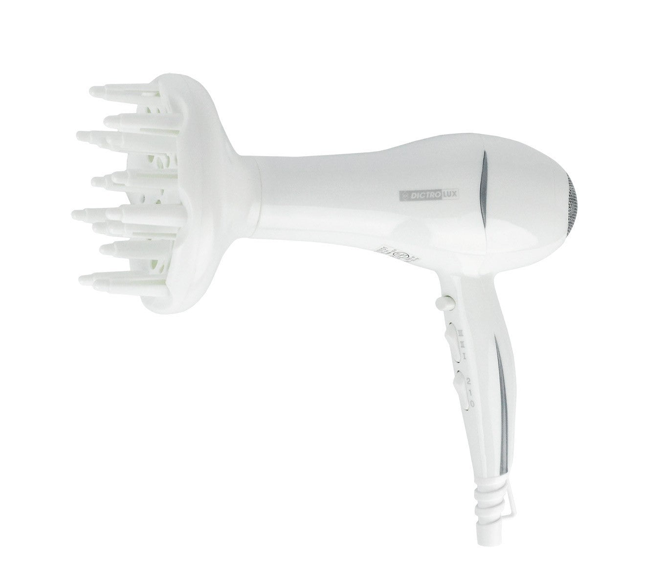 169701 Sèche-cheveux Dictrolux avec bec et diffuseur 2000 Watt