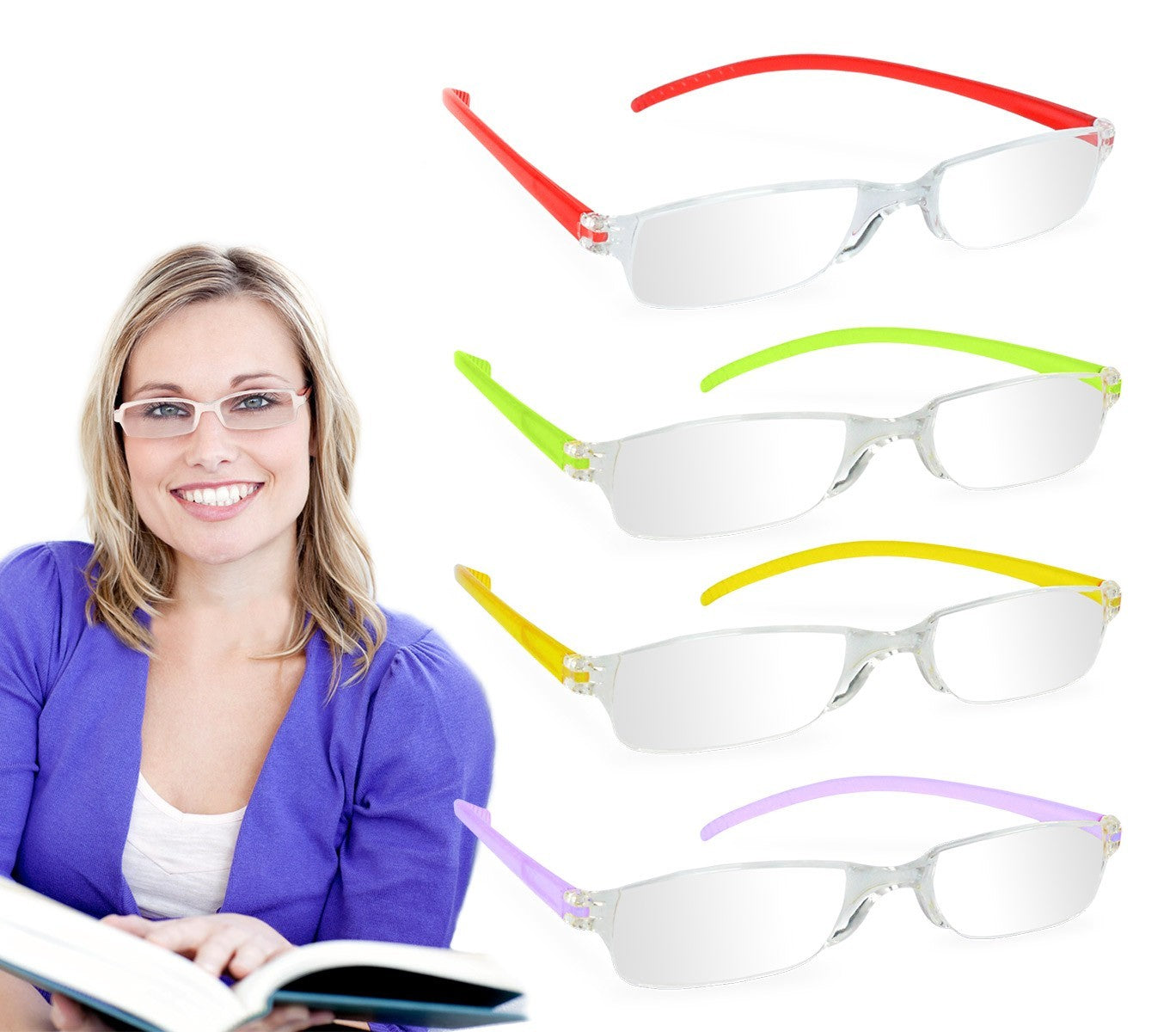 510805 Lunettes de lecture pré-montées modèle Invisible