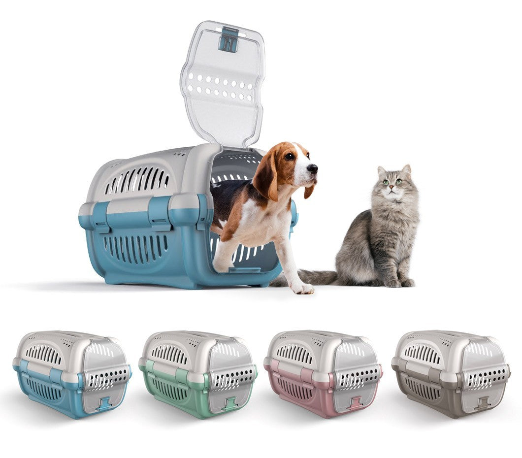 10569 caisse de transport en plastique modele RHINO pour chiens et chats 51 cm