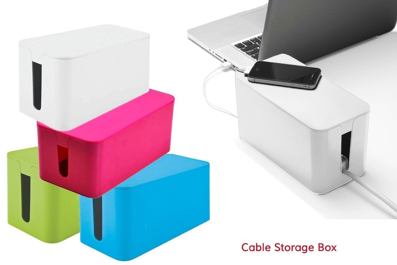 Boite multi presse - Range câble 23 x 11 x 12 cm Boite de rangement de câble
